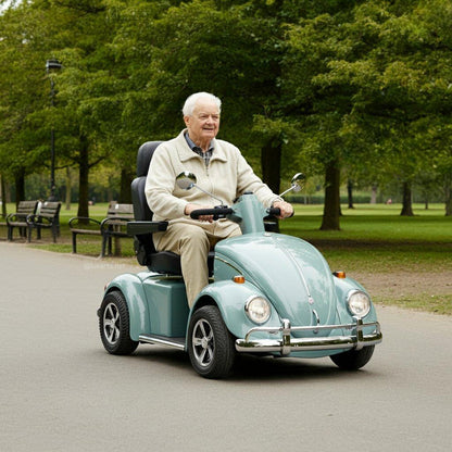 Beetle-inspired mobility scooter