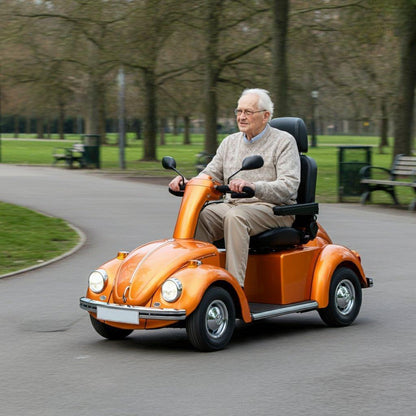Beetle-inspired mobility scooter